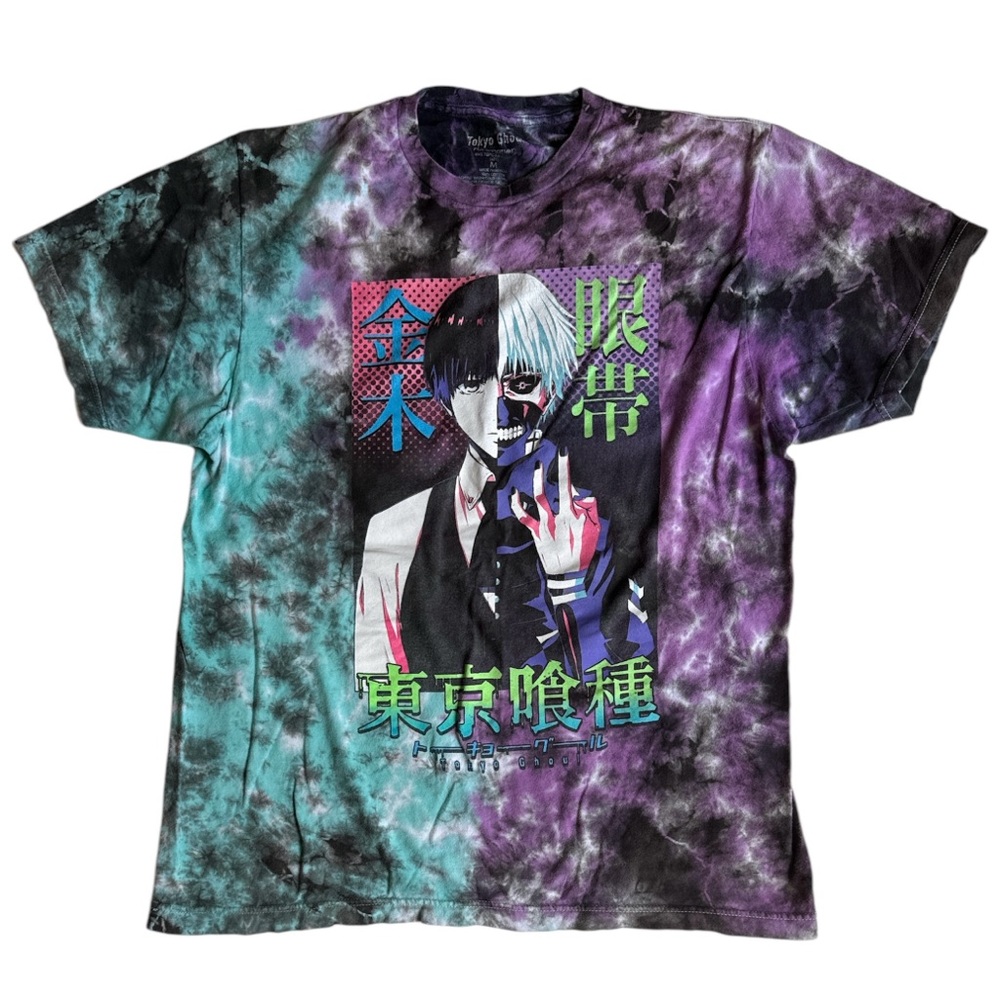 Tokyo Ghoul & My Hero Academia Tie-Dye T-Shirts by Funimation - Picture 6 of 9